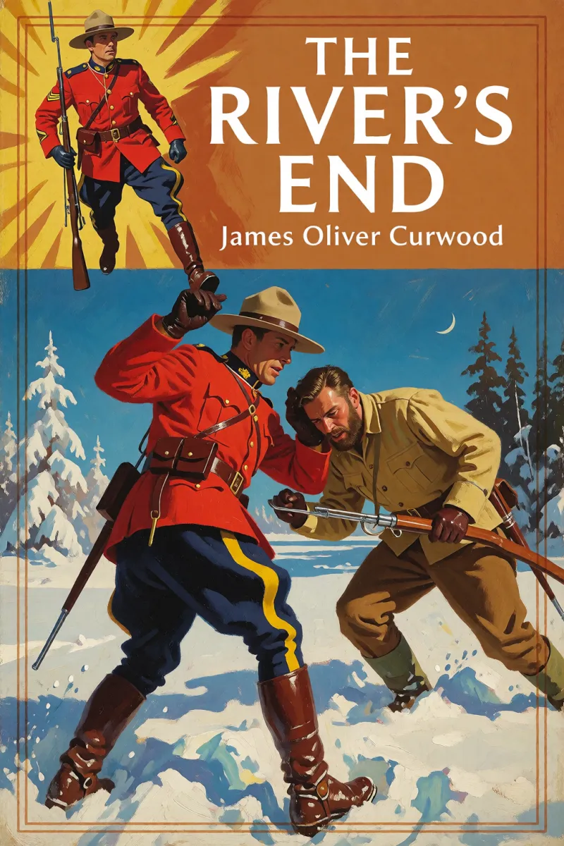 Cover of The River's End by James Oliver Curwood