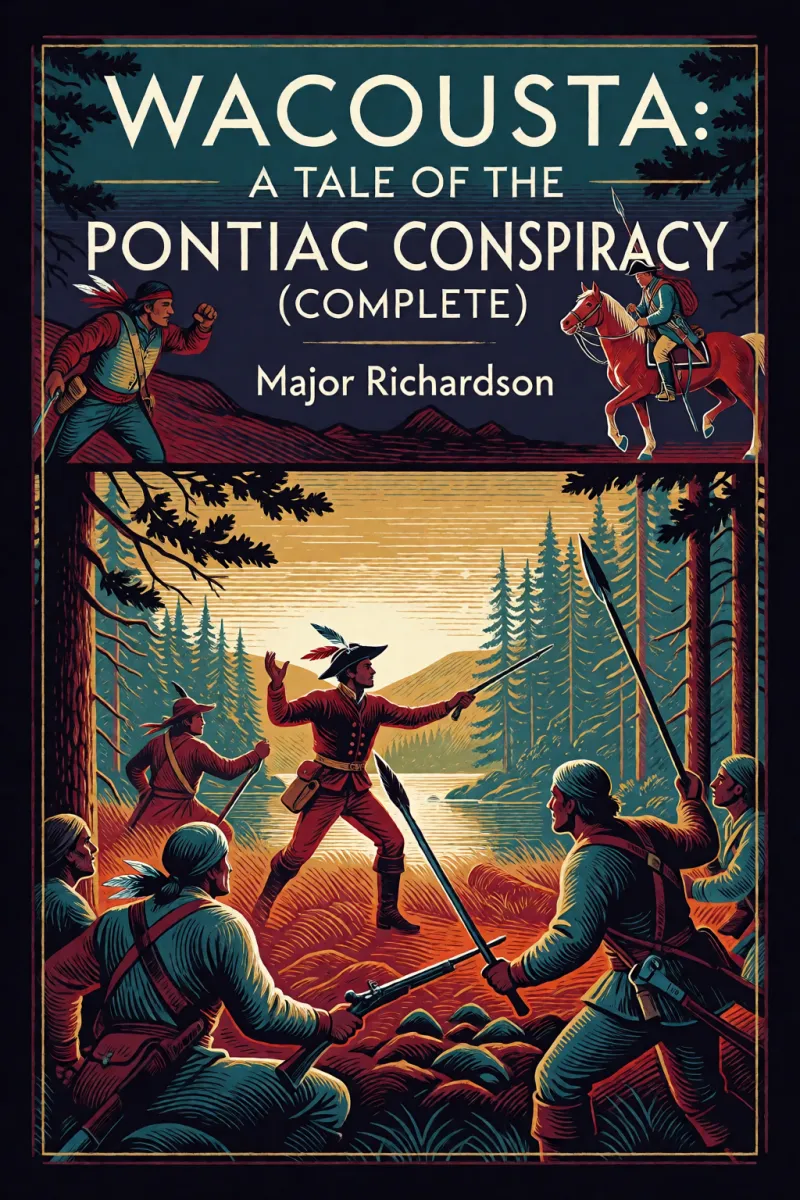 Cover of Wacousta : a tale of the Pontiac conspiracy (Complete) by Major Richardson