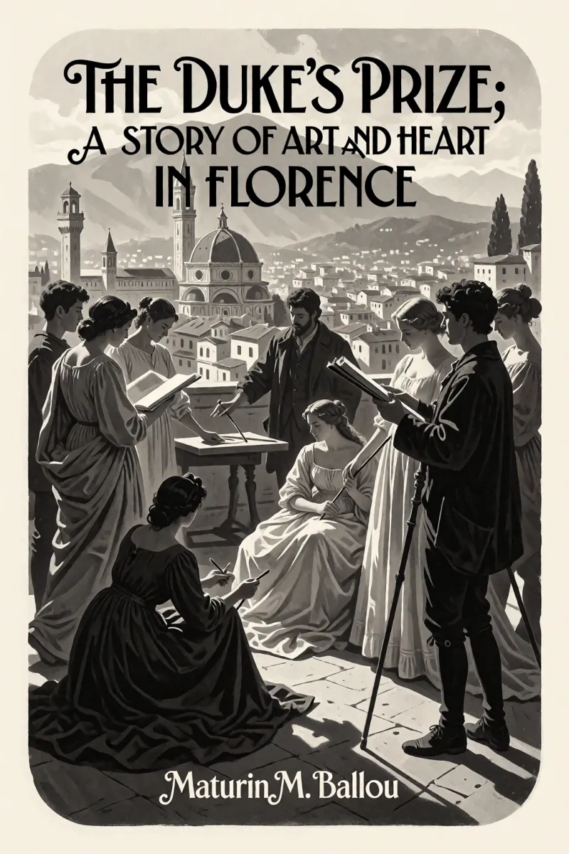 Cover of The Duke's Prize; a Story of Art and Heart in Florence by Maturin M. Ballou