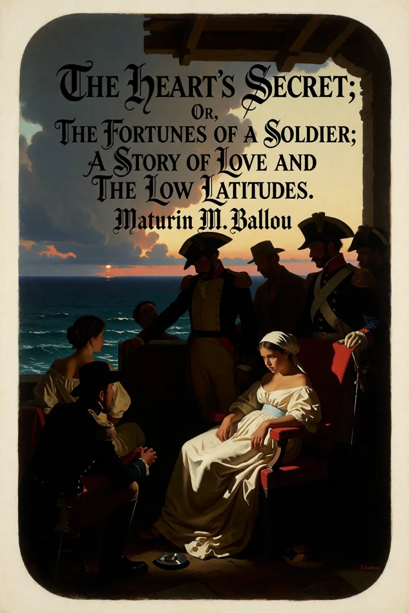 Cover of The Heart's Secret; Or, the Fortunes of a Soldier: a Story of Love and the Low Latitudes. by Maturin M. Ballou