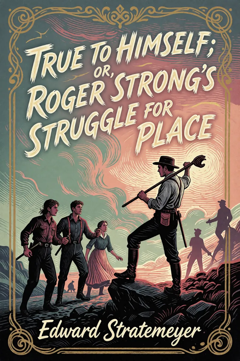 Cover of True to Himself; Or, Roger Strong's Struggle for Place by Edward Stratemeyer