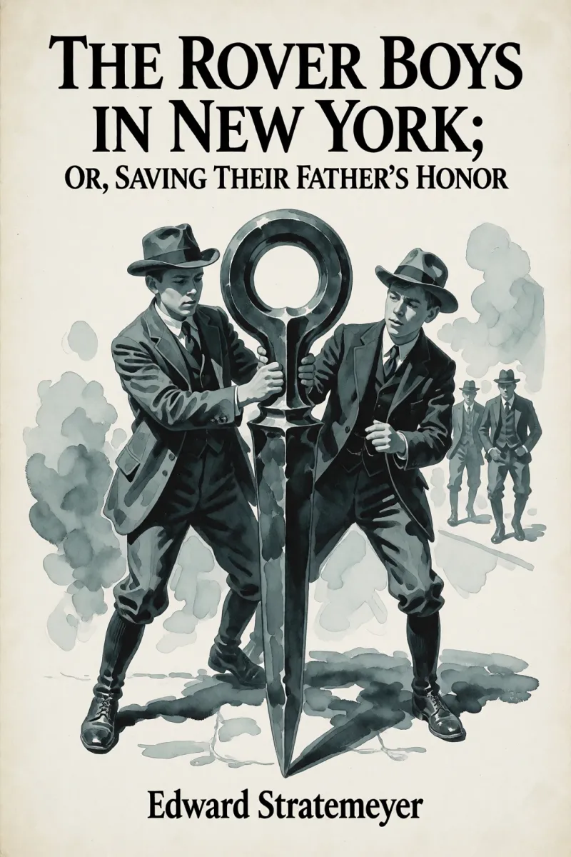 Cover of The Rover Boys in New York; Or, Saving Their Father's Honor by Edward Stratemeyer