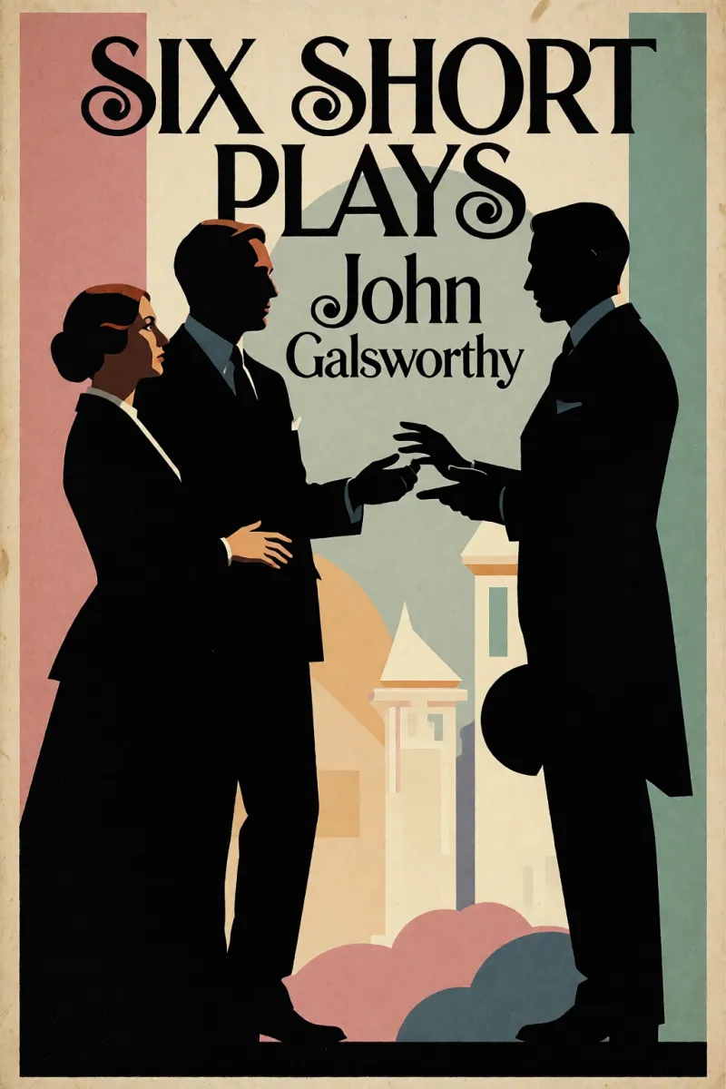 Cover of Six Short Plays by John Galsworthy