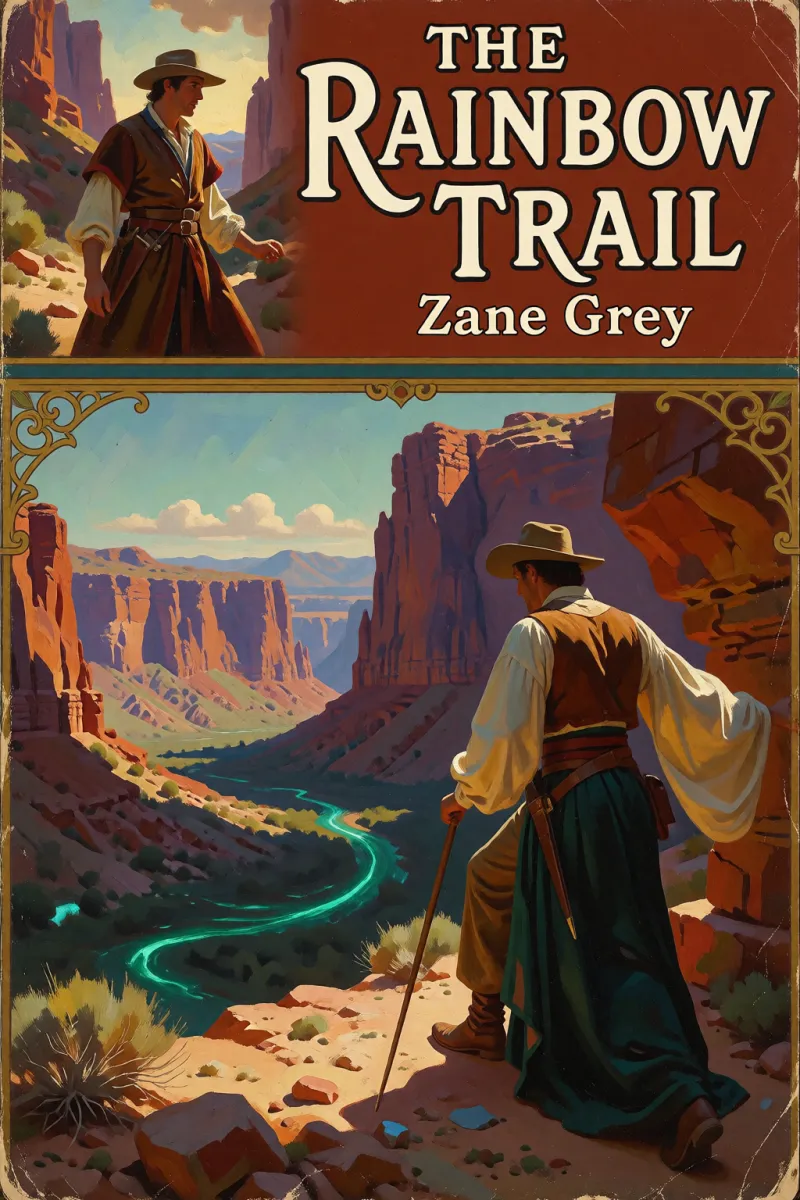 Cover of The Rainbow Trail by Zane Grey