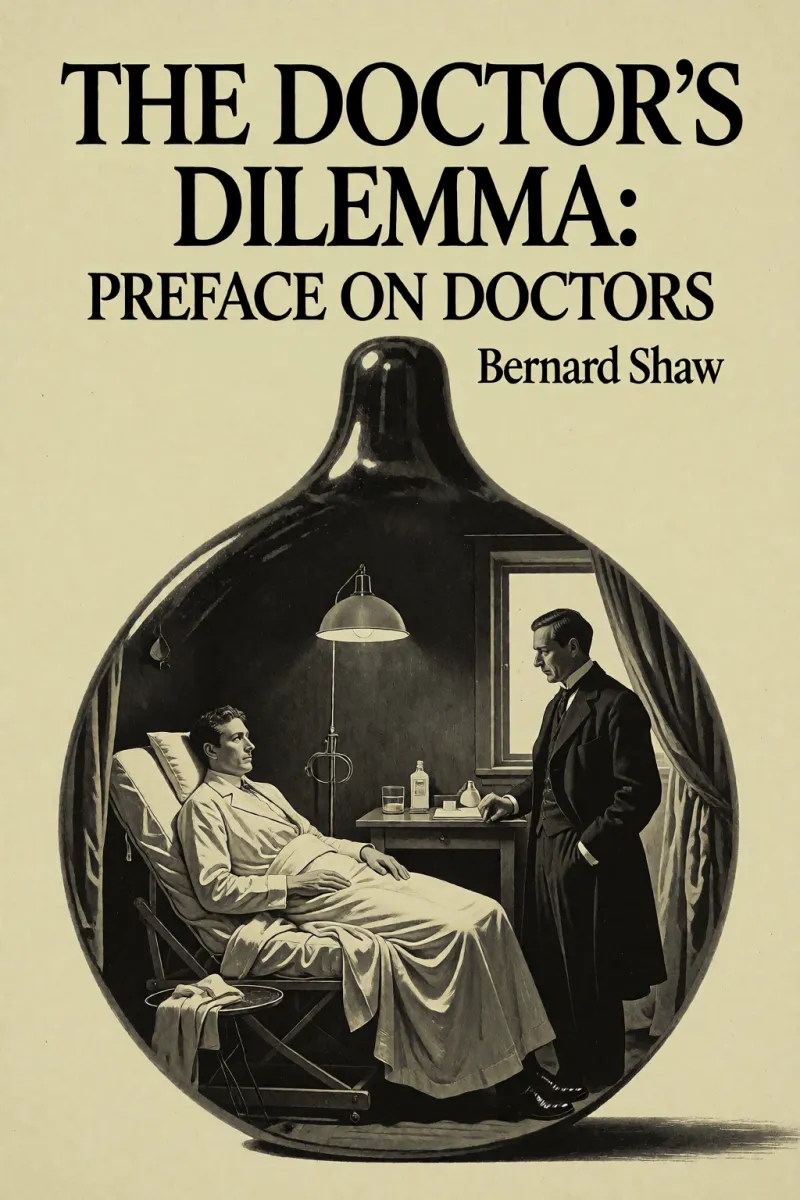 Cover of The Doctor's Dilemma: Preface on Doctors by Bernard Shaw