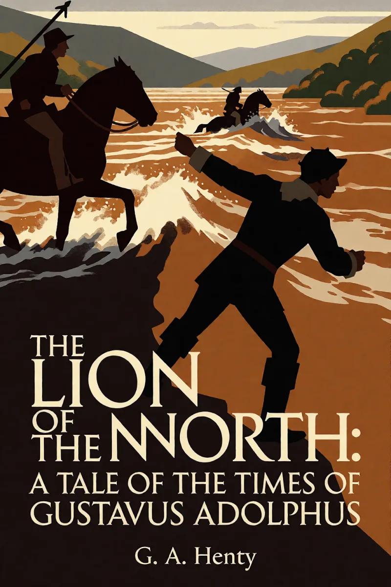 Cover of The Lion of the North: A Tale of the Times of Gustavus Adolphus by G. A. Henty