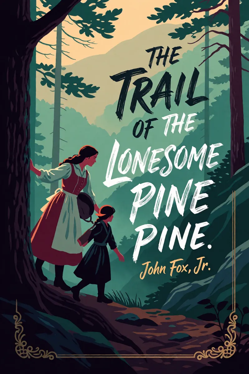 Cover of The Trail of the Lonesome Pine by John Fox, Jr.