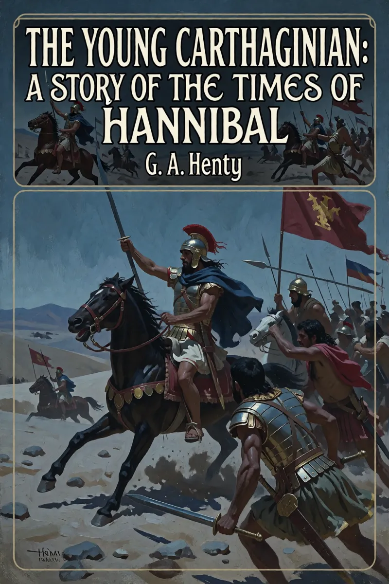 Cover of The Young Carthaginian: A Story of The Times of Hannibal by G. A. Henty
