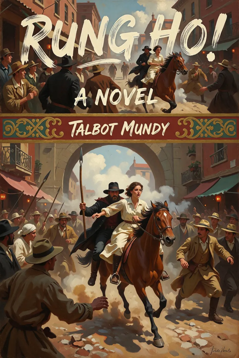 Cover of Rung Ho! A Novel by Talbot Mundy