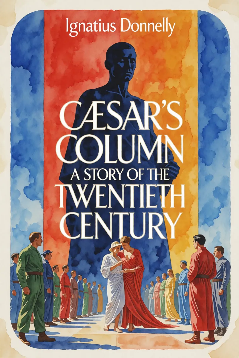 Cover of Cæsar's Column: A Story of the Twentieth Century by Ignatius Donnelly