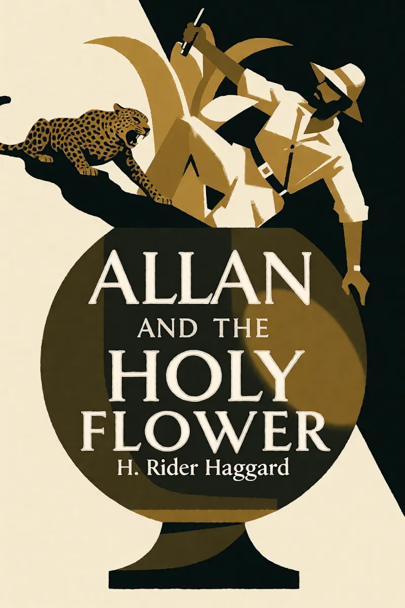 Cover of Allan and the Holy Flower by H. Rider Haggard