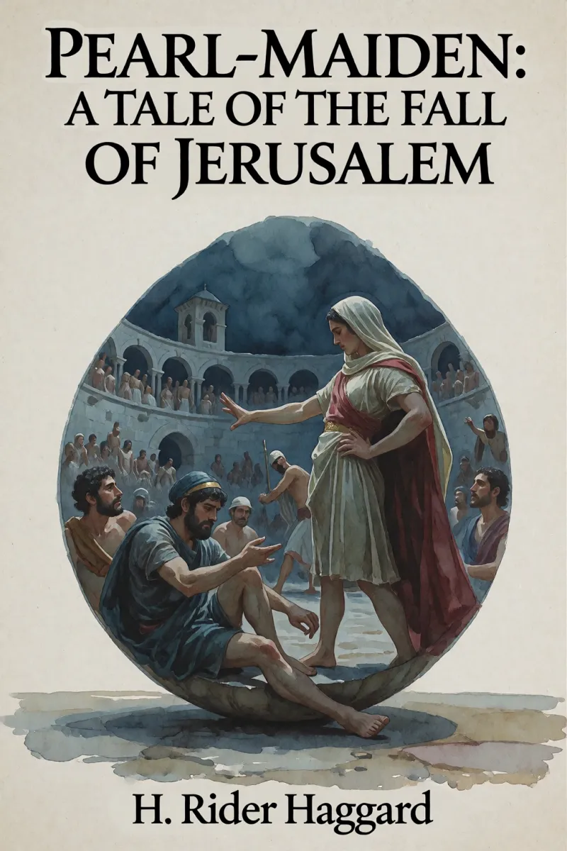 Cover of Pearl-Maiden: A Tale of the Fall of Jerusalem by H. Rider Haggard