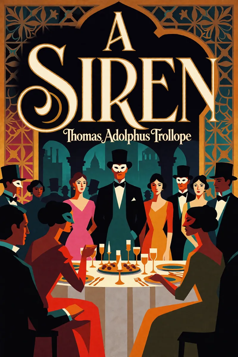 Cover of A Siren by Thomas Adolphus Trollope