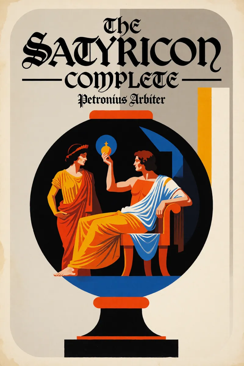 Cover of The Satyricon — Complete by Petronius Arbiter