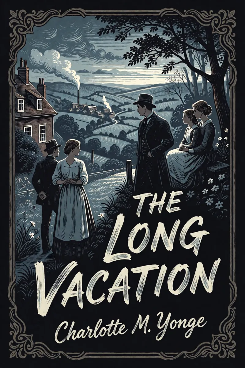 Cover of The Long Vacation by Charlotte M. Yonge