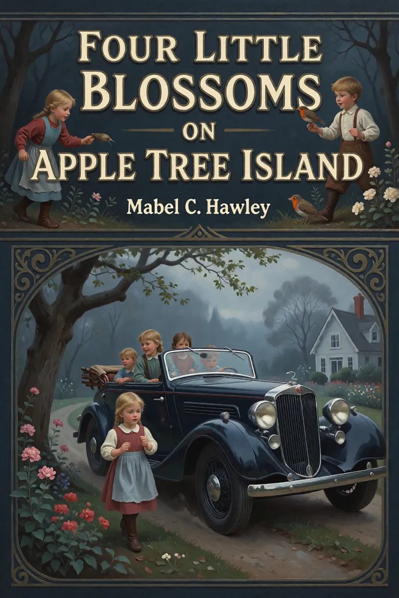 Cover of Four Little Blossoms on Apple Tree Island by Mabel C. Hawley
