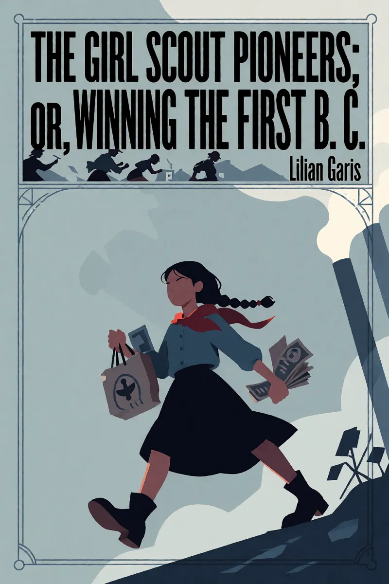 Cover of The Girl Scout Pioneers; Or, Winning the First B. C. by Lilian Garis