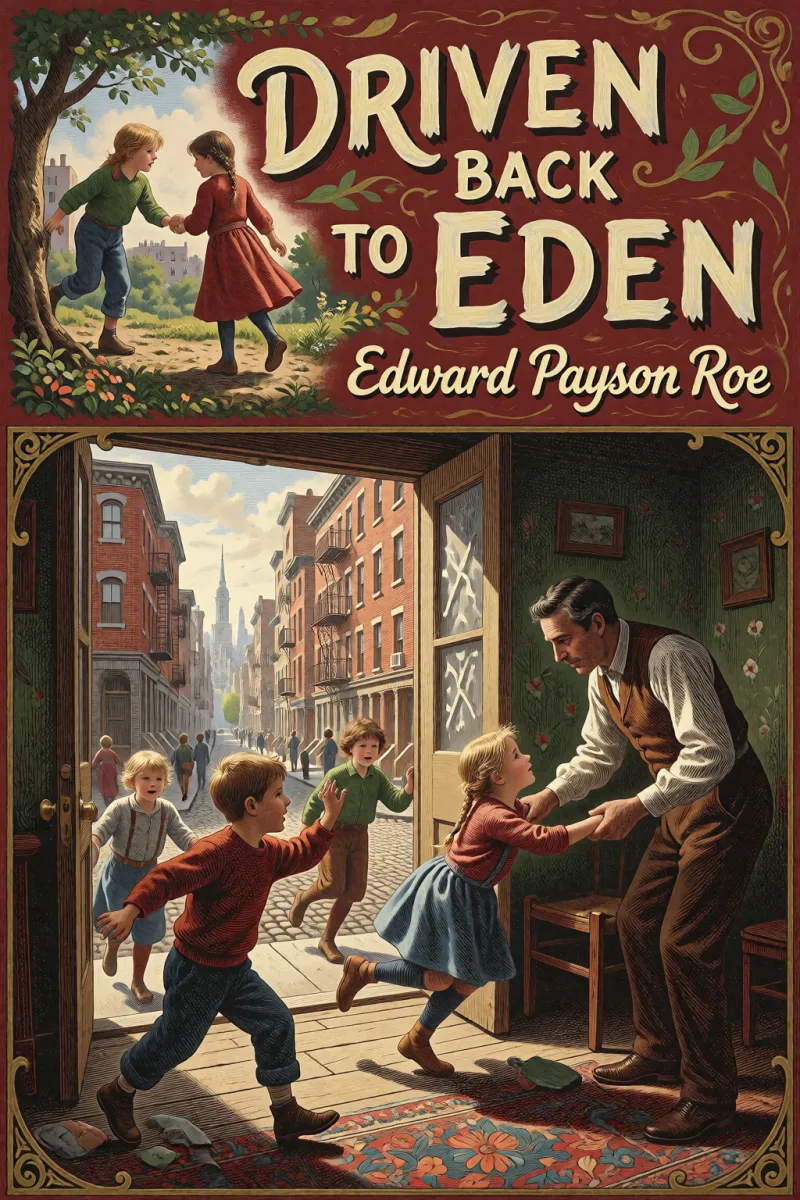 Cover of Driven Back to Eden by Edward Payson Roe