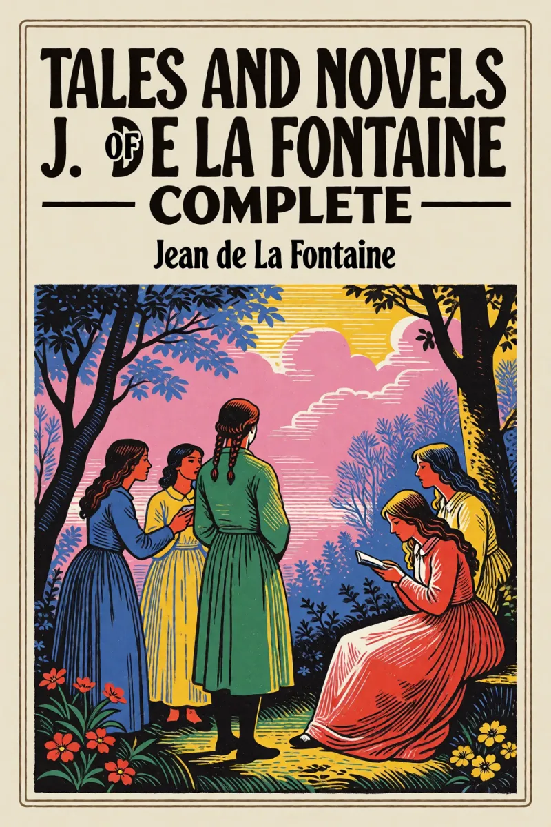 Cover of Tales and Novels of J. de La Fontaine — Complete by Jean de La Fontaine