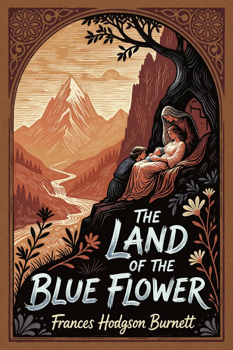 Cover of The Land of the Blue Flower by Frances Hodgson Burnett