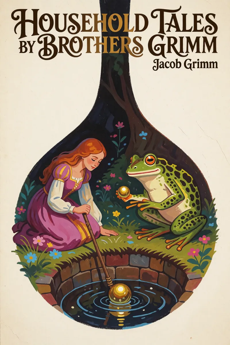 Cover of Household Tales by Brothers Grimm by Jacob Grimm
