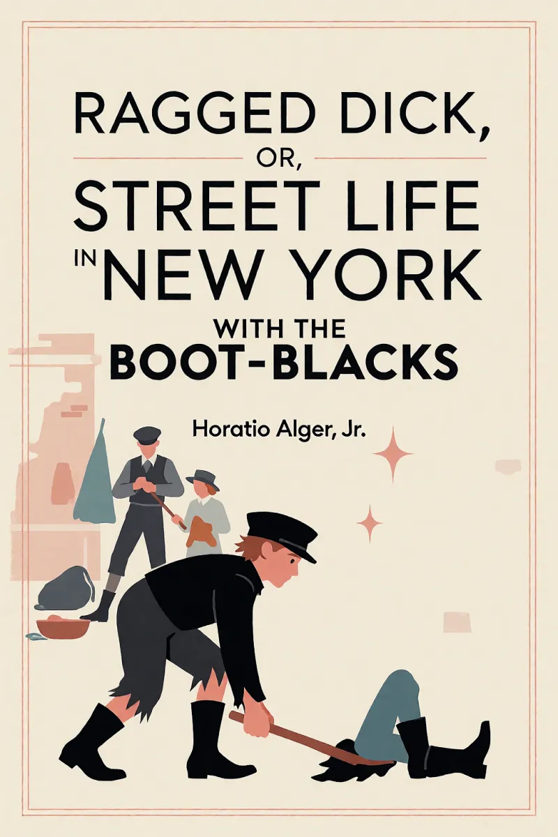 Cover of Ragged Dick, Or, Street Life in New York with the Boot-Blacks by Horatio Alger, Jr.