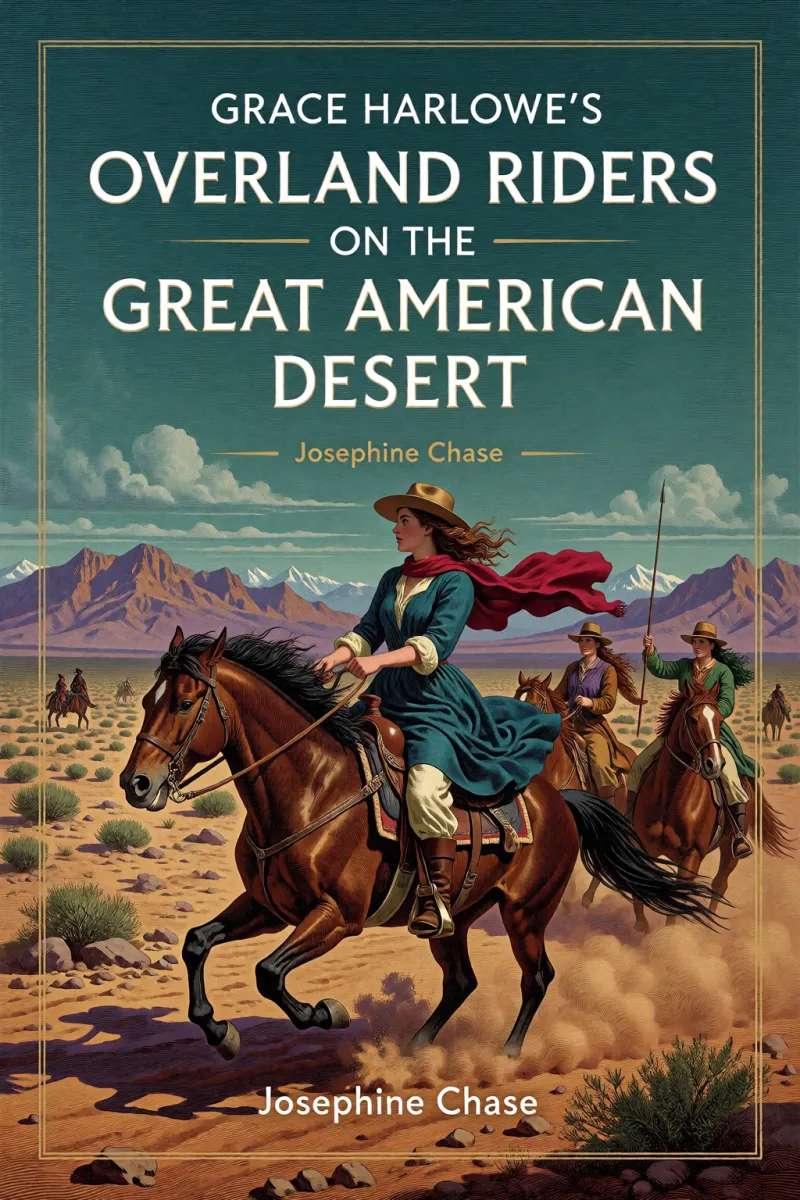 Cover of Grace Harlowe's Overland Riders on the Great American Desert by Josephine Chase