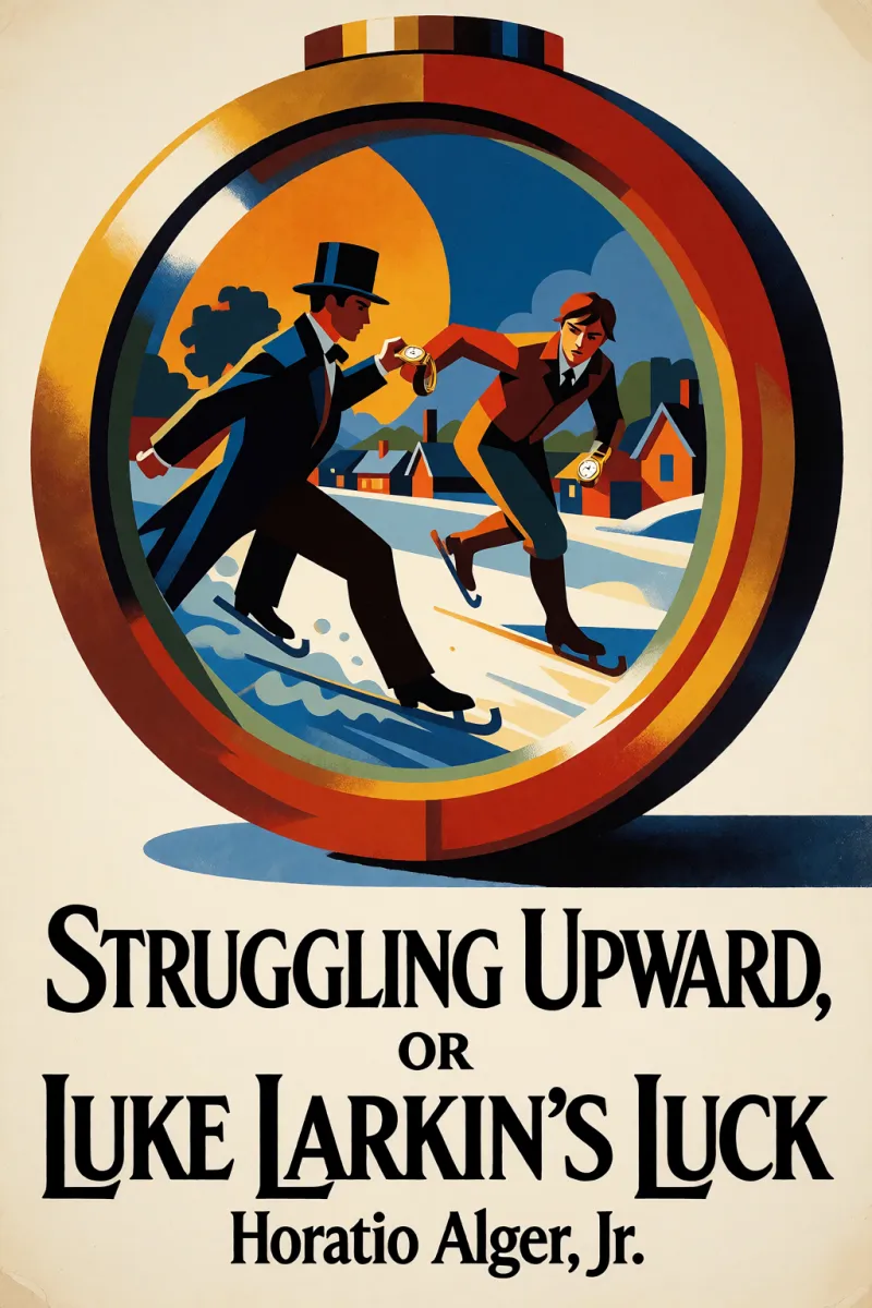 Cover of Struggling Upward, or Luke Larkin's Luck by Horatio Alger, Jr.