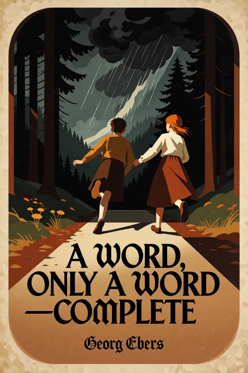 Cover of A Word, Only a Word — Complete by Georg Ebers