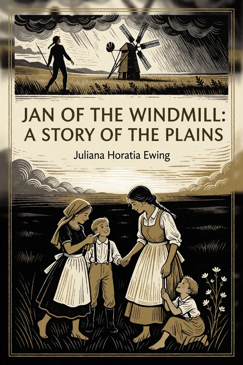 Cover of Jan of the Windmill: A Story of the Plains by Juliana Horatia Ewing
