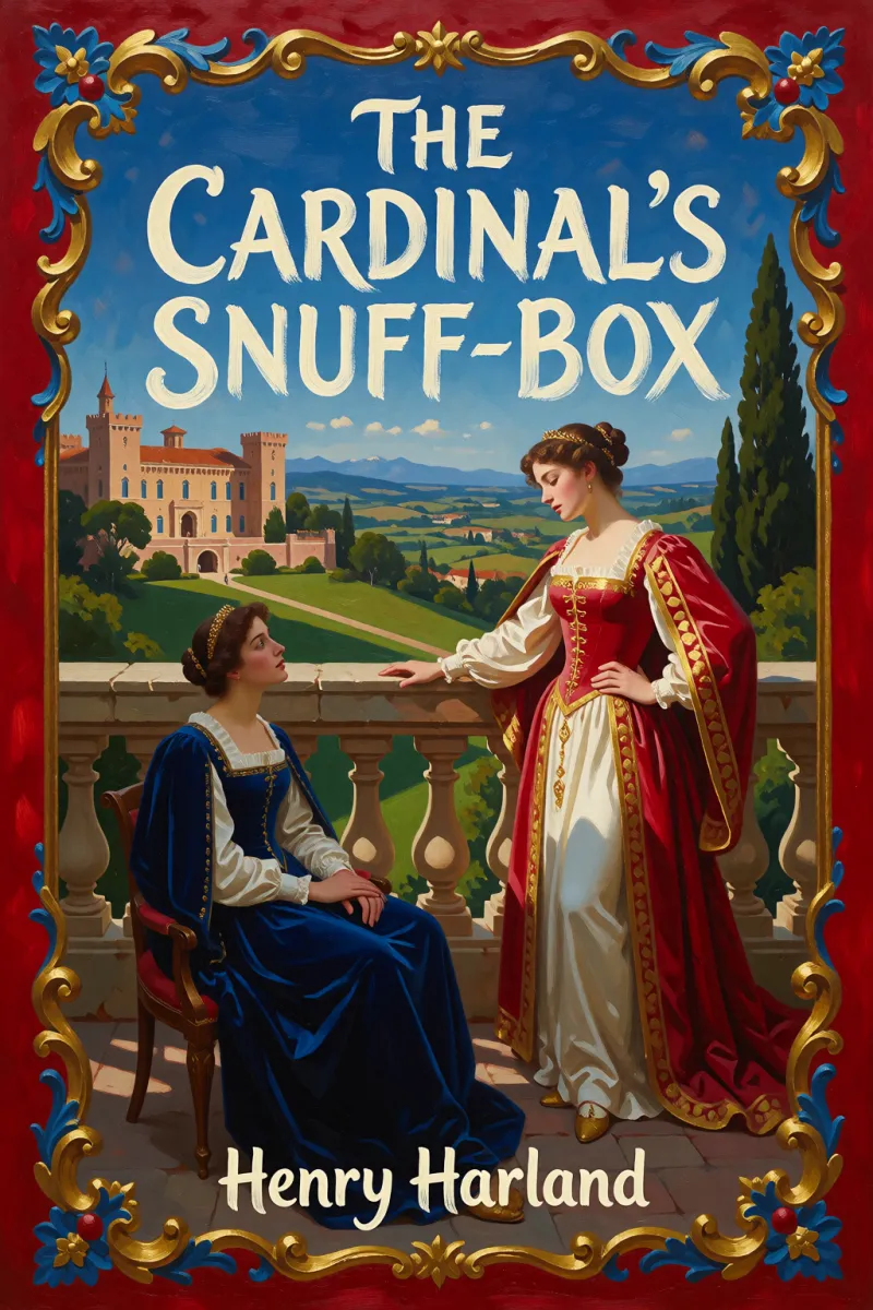 Cover of The Cardinal's snuff-box by Henry Harland