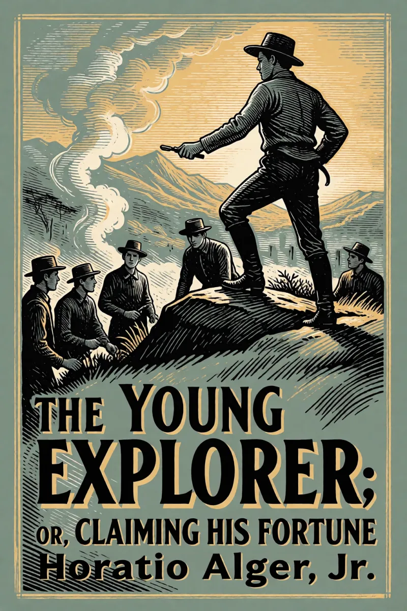 Cover of The Young Explorer; Or, Claiming His Fortune by Horatio Alger, Jr.