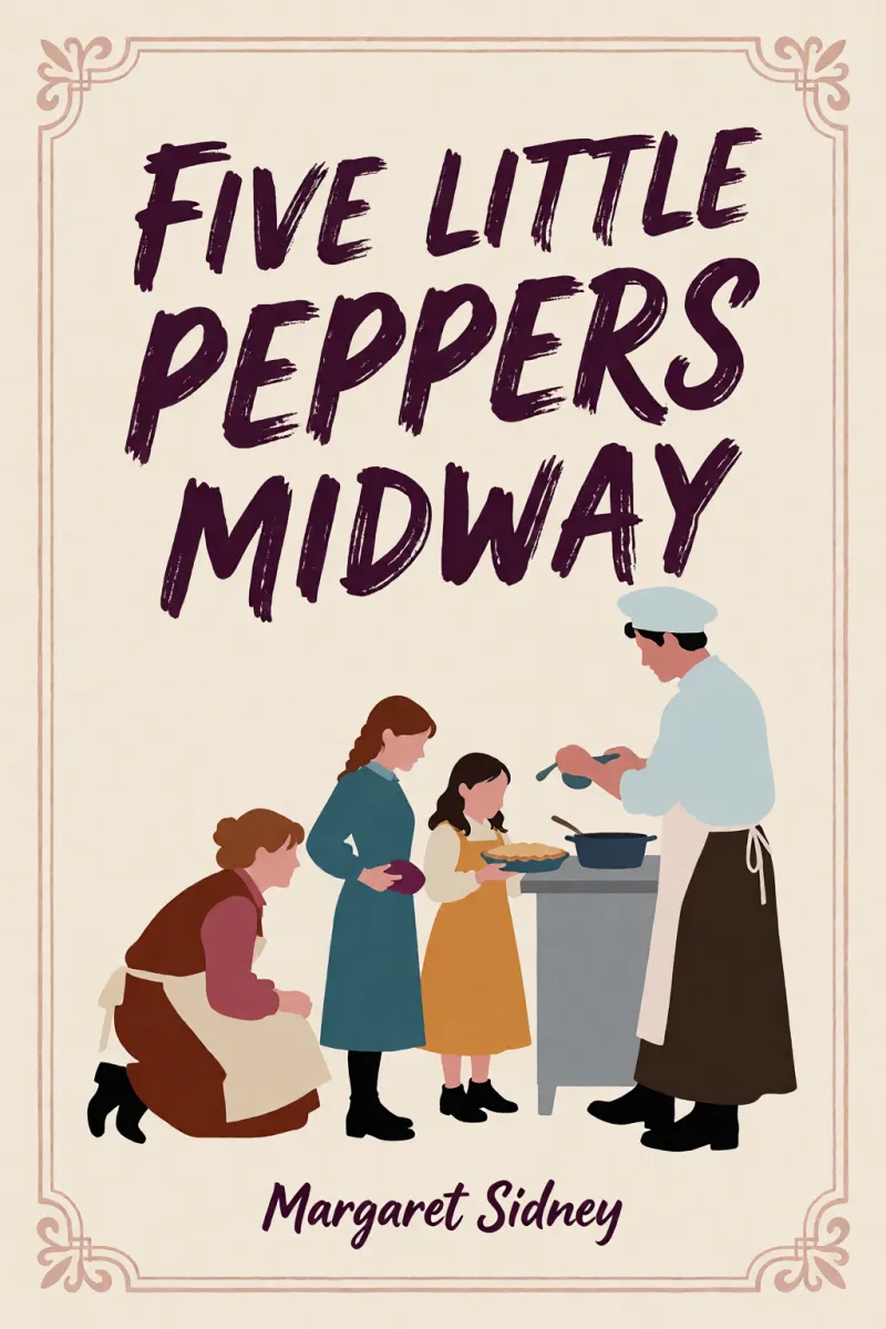 Cover of Five Little Peppers Midway by Margaret Sidney