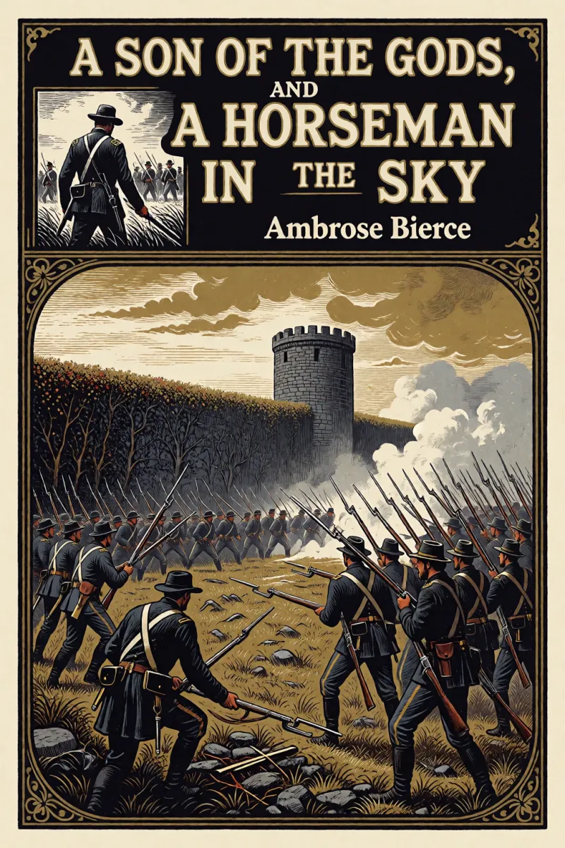 Cover of A Son of the Gods, and A Horseman in the Sky by Ambrose Bierce