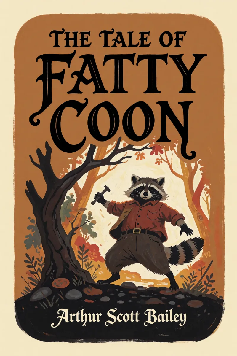 Cover of The tale of Fatty Coon by Arthur Scott Bailey