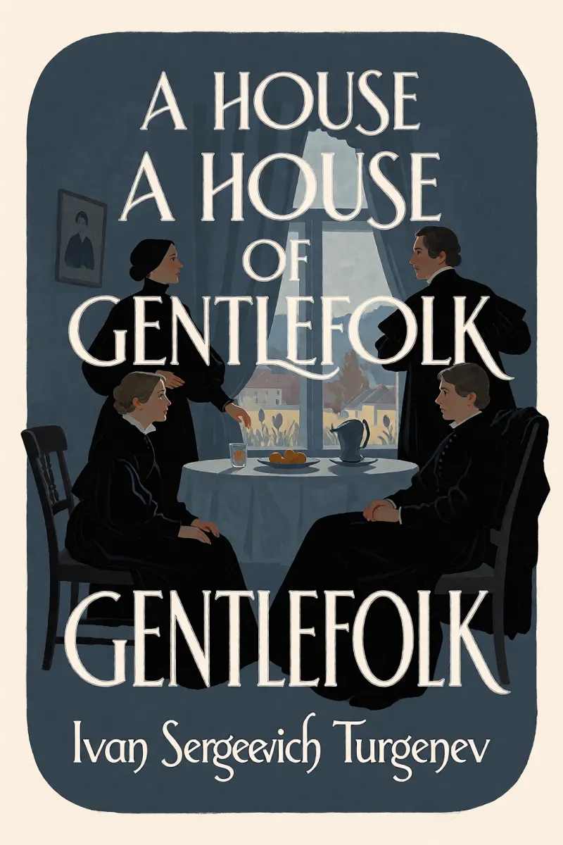 Cover of A House of Gentlefolk by Ivan Sergeevich Turgenev