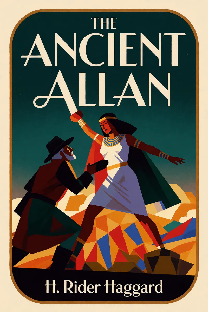 Cover of The Ancient Allan by H. Rider Haggard