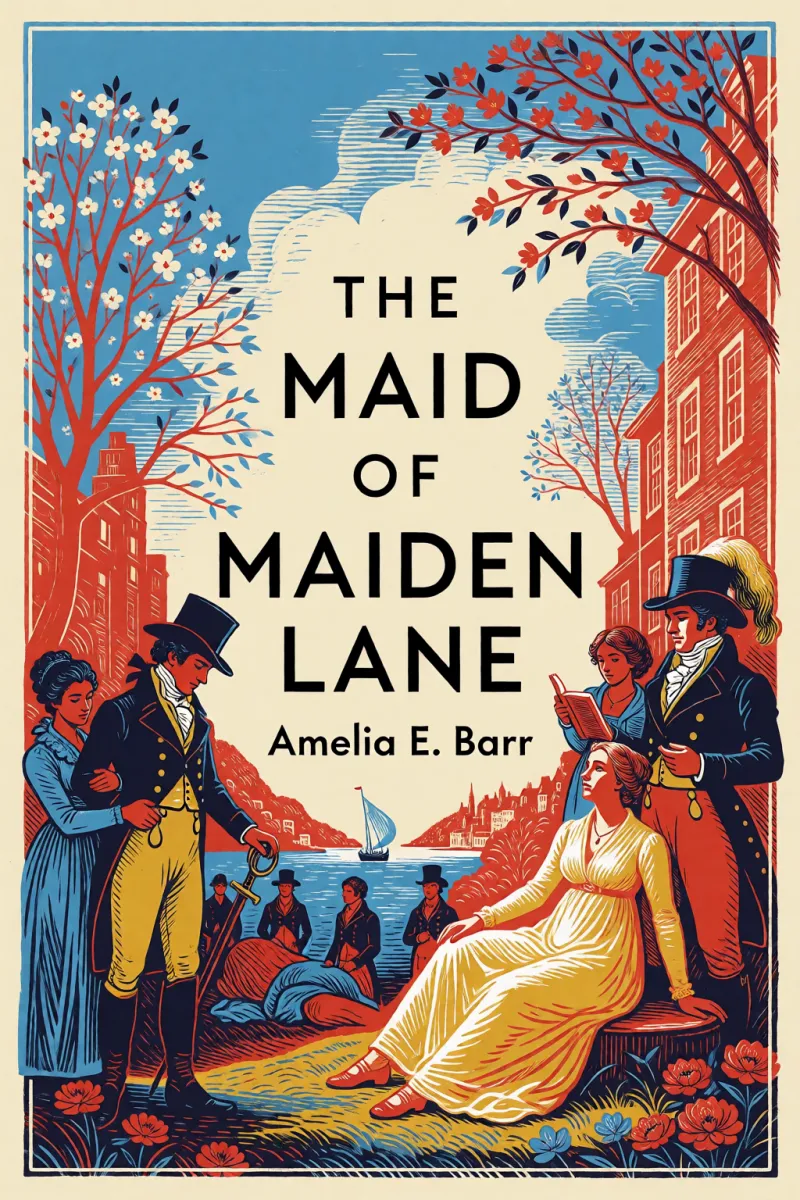 Cover of The Maid of Maiden Lane by Amelia E. Barr
