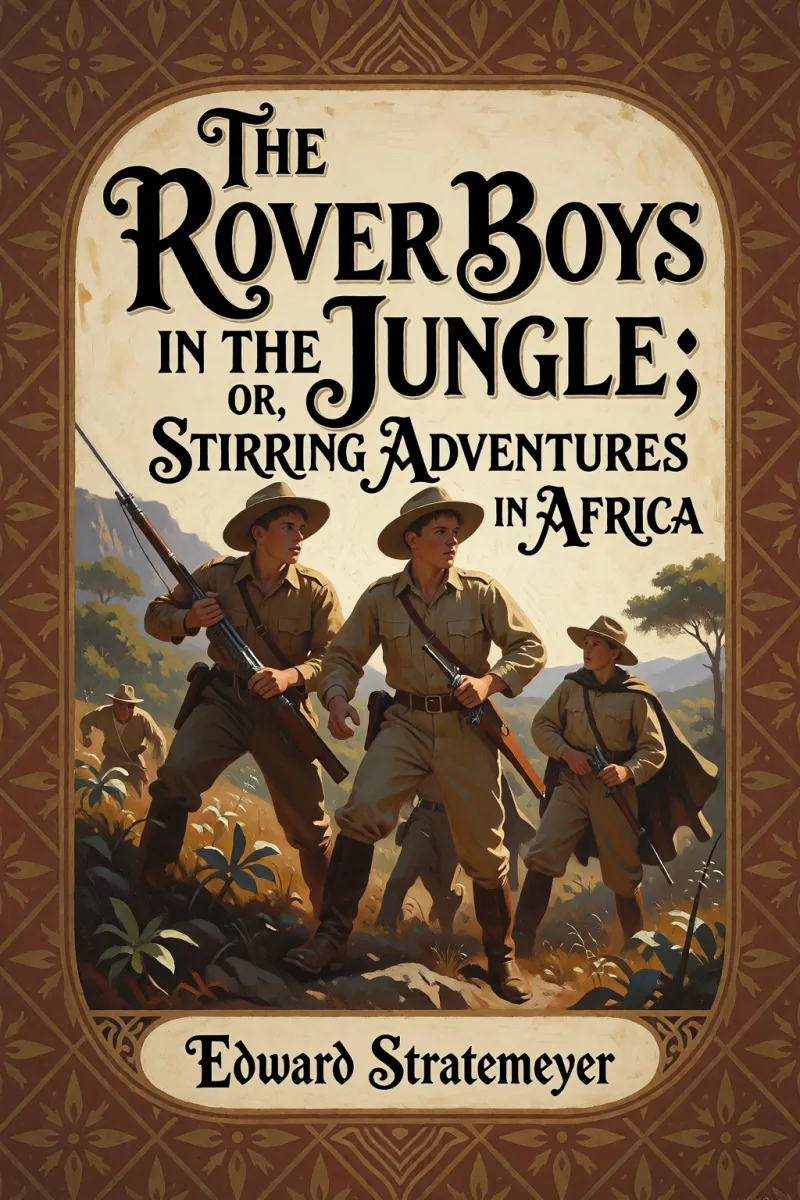 Cover of The Rover Boys in the Jungle; Or, Stirring Adventures in Africa by Edward Stratemeyer