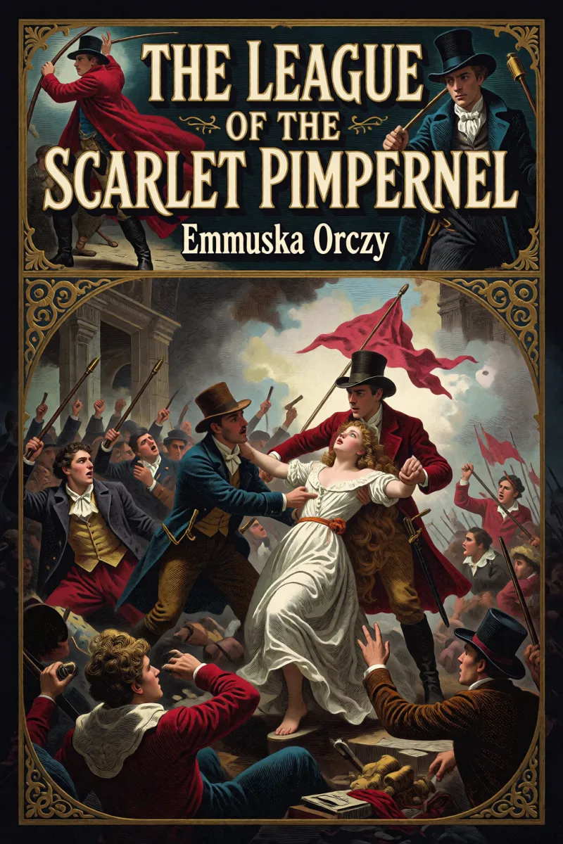 Cover of The League of the Scarlet Pimpernel by Emmuska Orczy