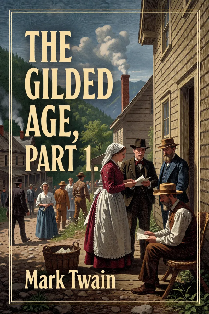 Cover of The Gilded Age, Part 1. by Mark Twain