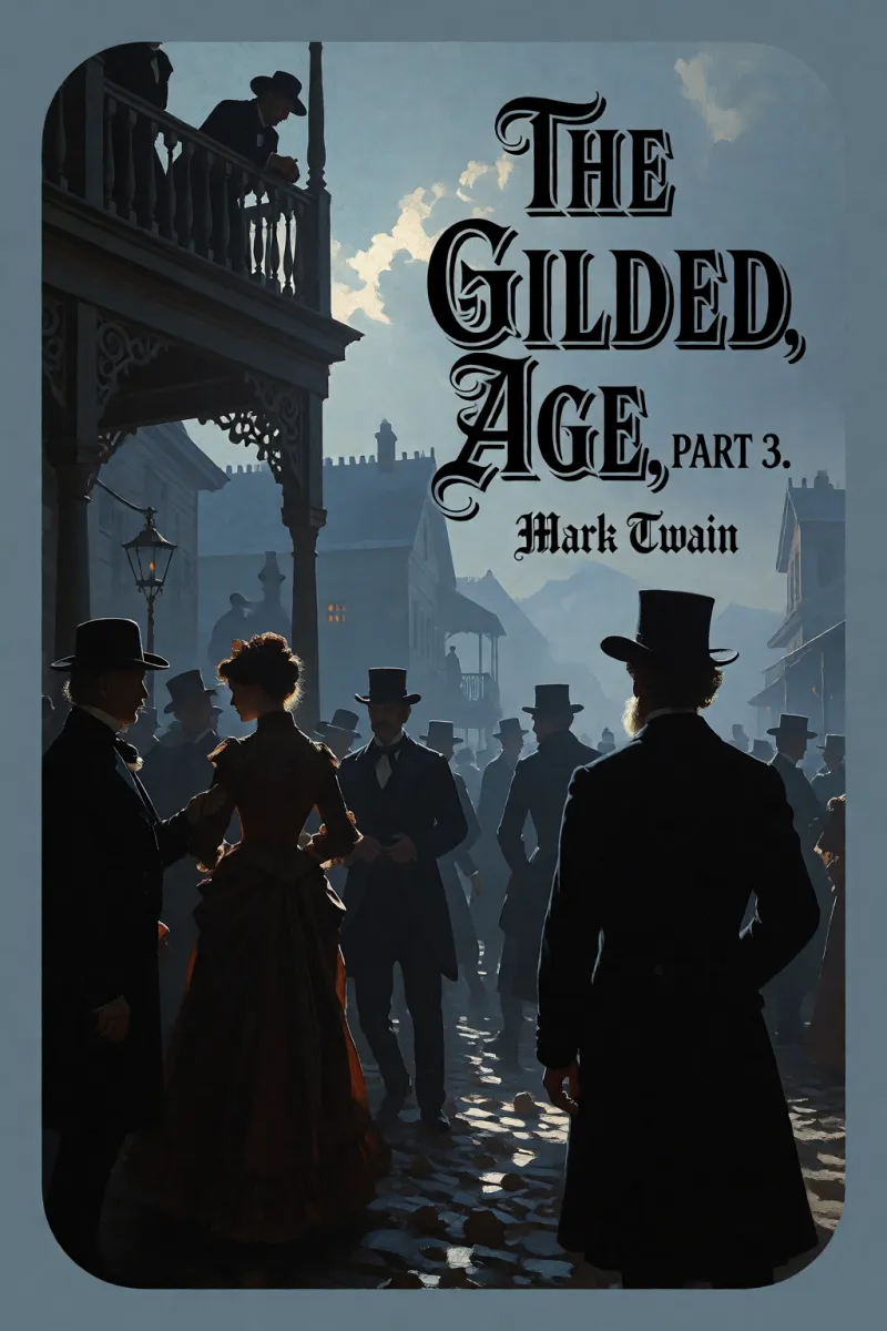 Cover of The Gilded Age, Part 3. by Mark Twain