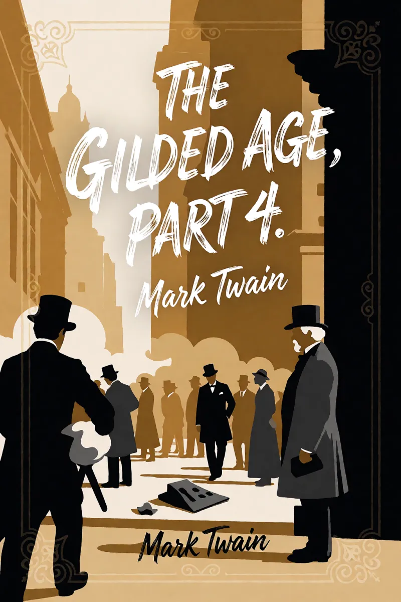 Cover of The Gilded Age, Part 4. by Mark Twain