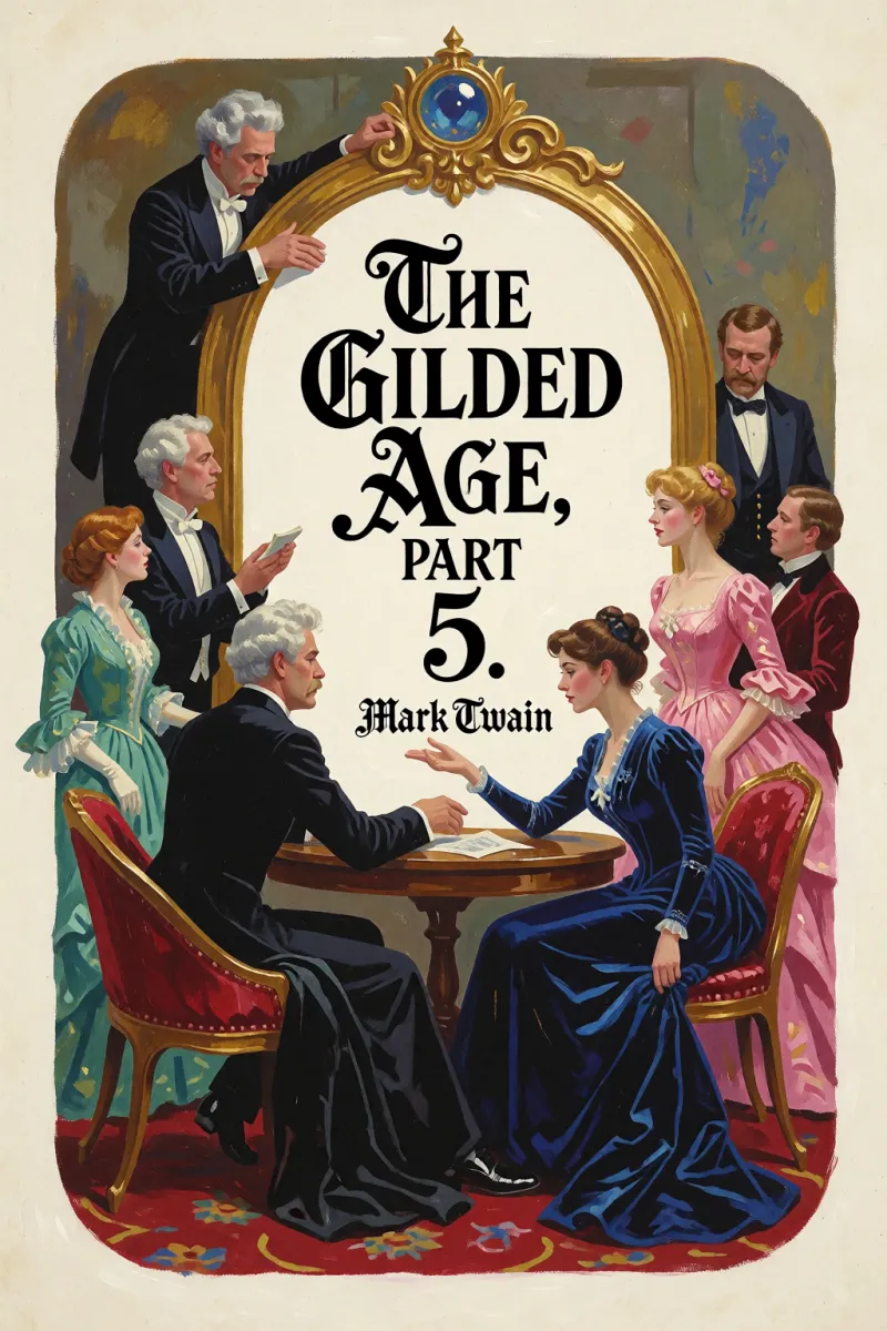 Cover of The Gilded Age, Part 5. by Mark Twain