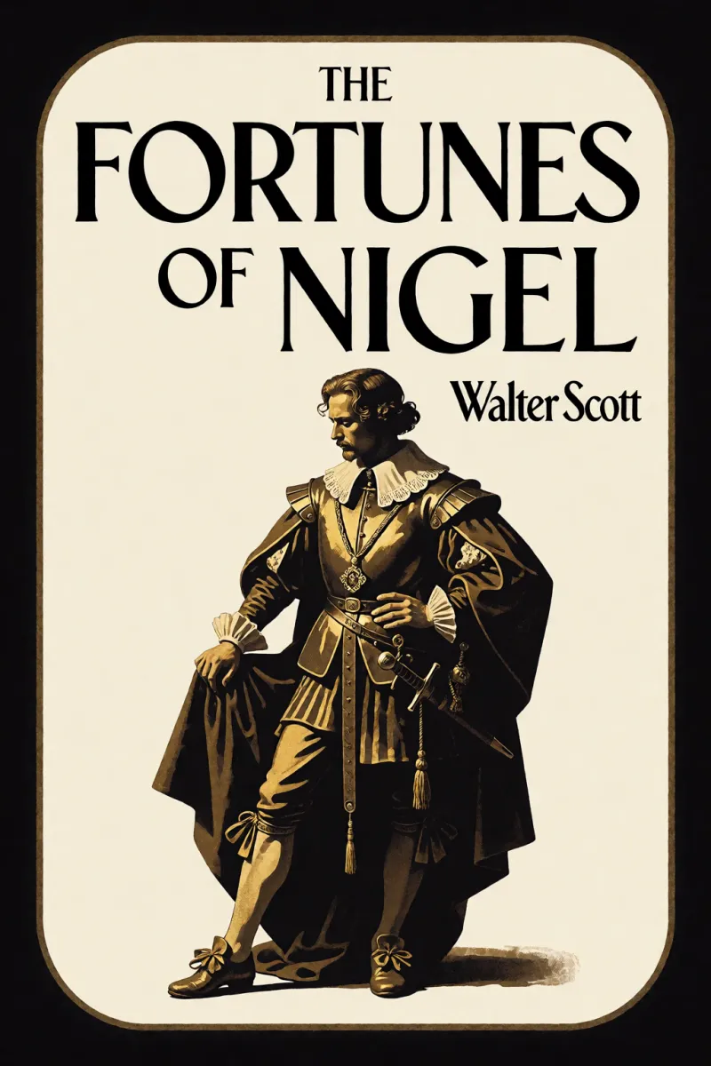 Cover of The Fortunes of Nigel by Walter Scott