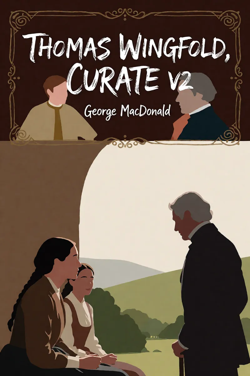 Cover of Thomas Wingfold, Curate V2 by George MacDonald
