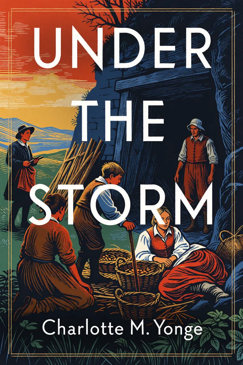 Cover of Under the Storm by Charlotte M. Yonge
