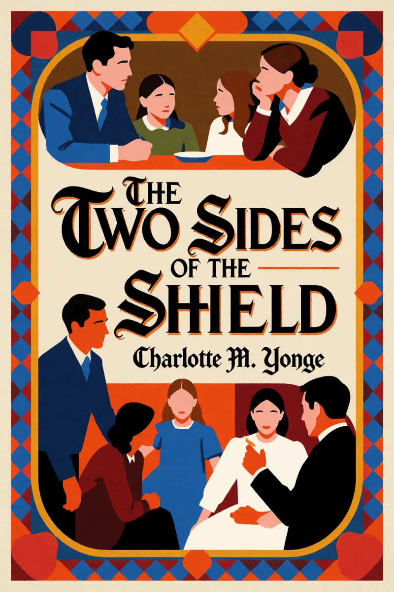 Cover of The Two Sides of the Shield by Charlotte M. Yonge