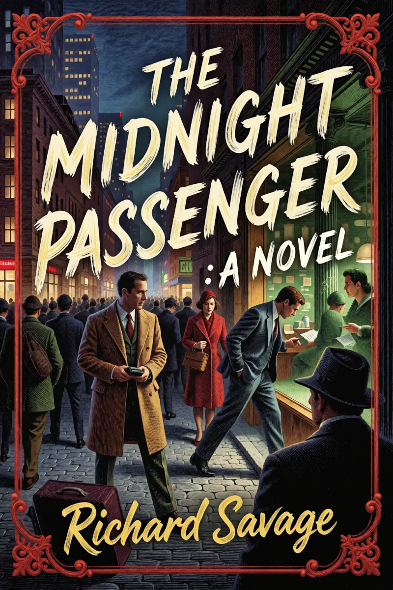 Cover of The Midnight Passenger : A Novel by Richard Savage