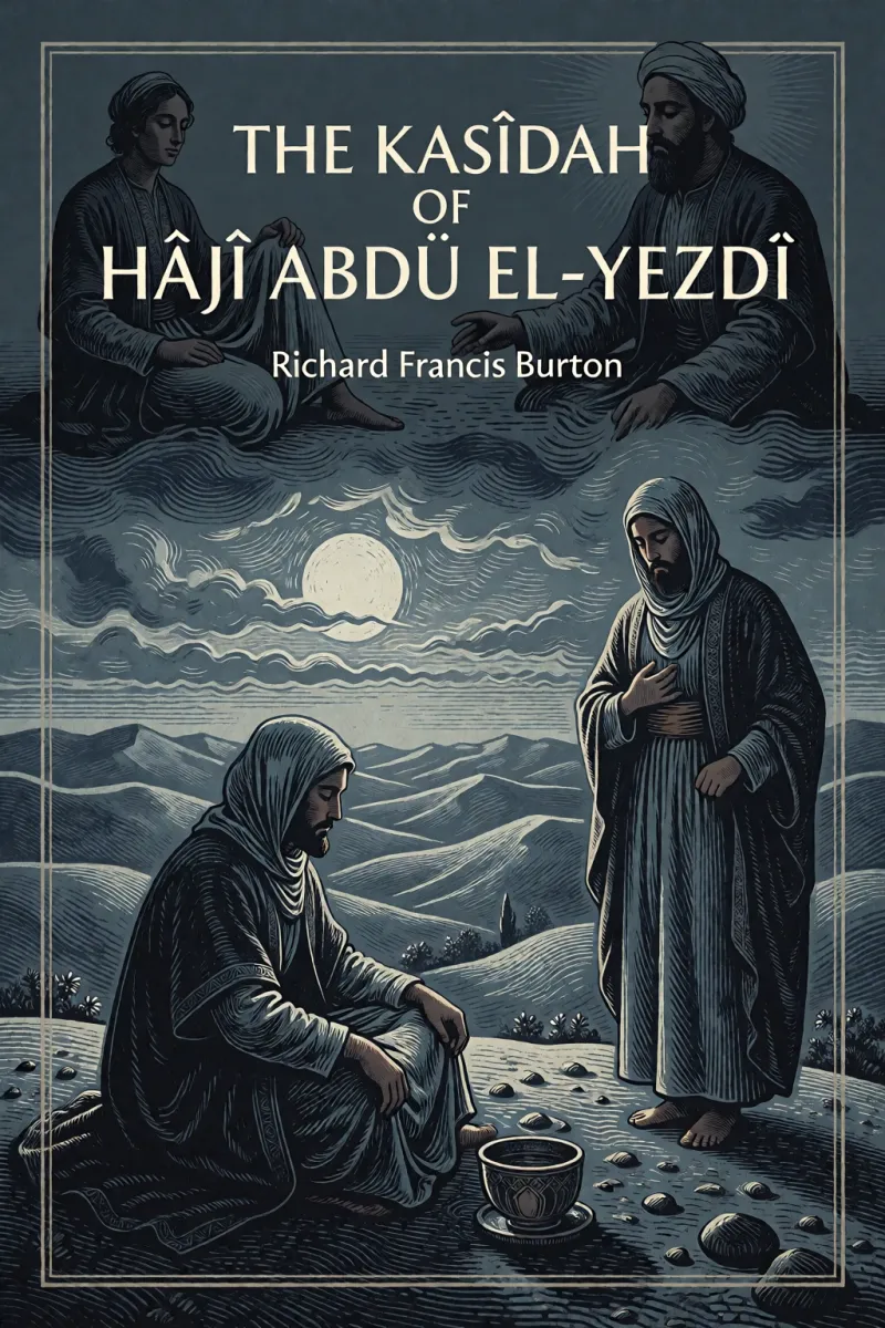 Cover of The Kasîdah of Hâjî Abdû El-Yezdî by Richard Francis Burton